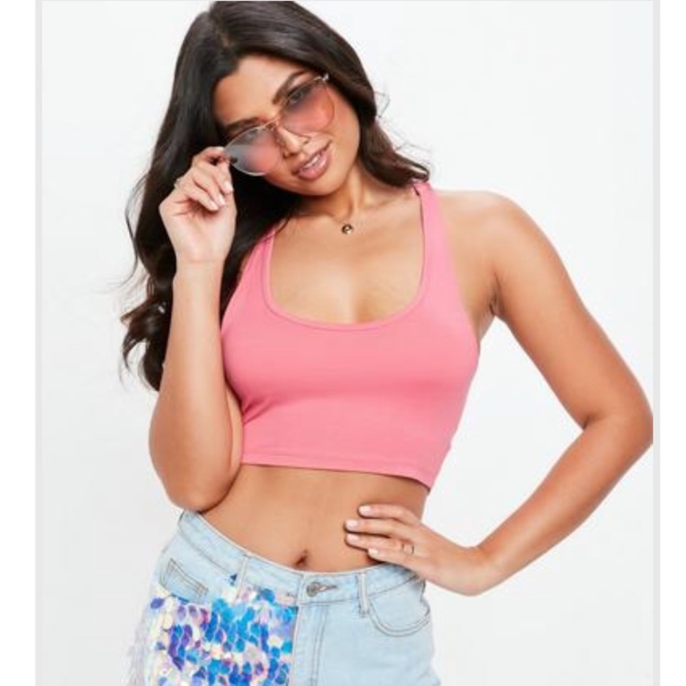 NWT Racerback Crop Top